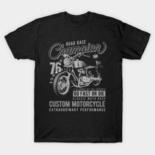 Bonneville 750 Twin Caferacer Motorcycle T-Shirt